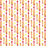 P1412 | Flaming Arrows Pattern Acrylic Sheets