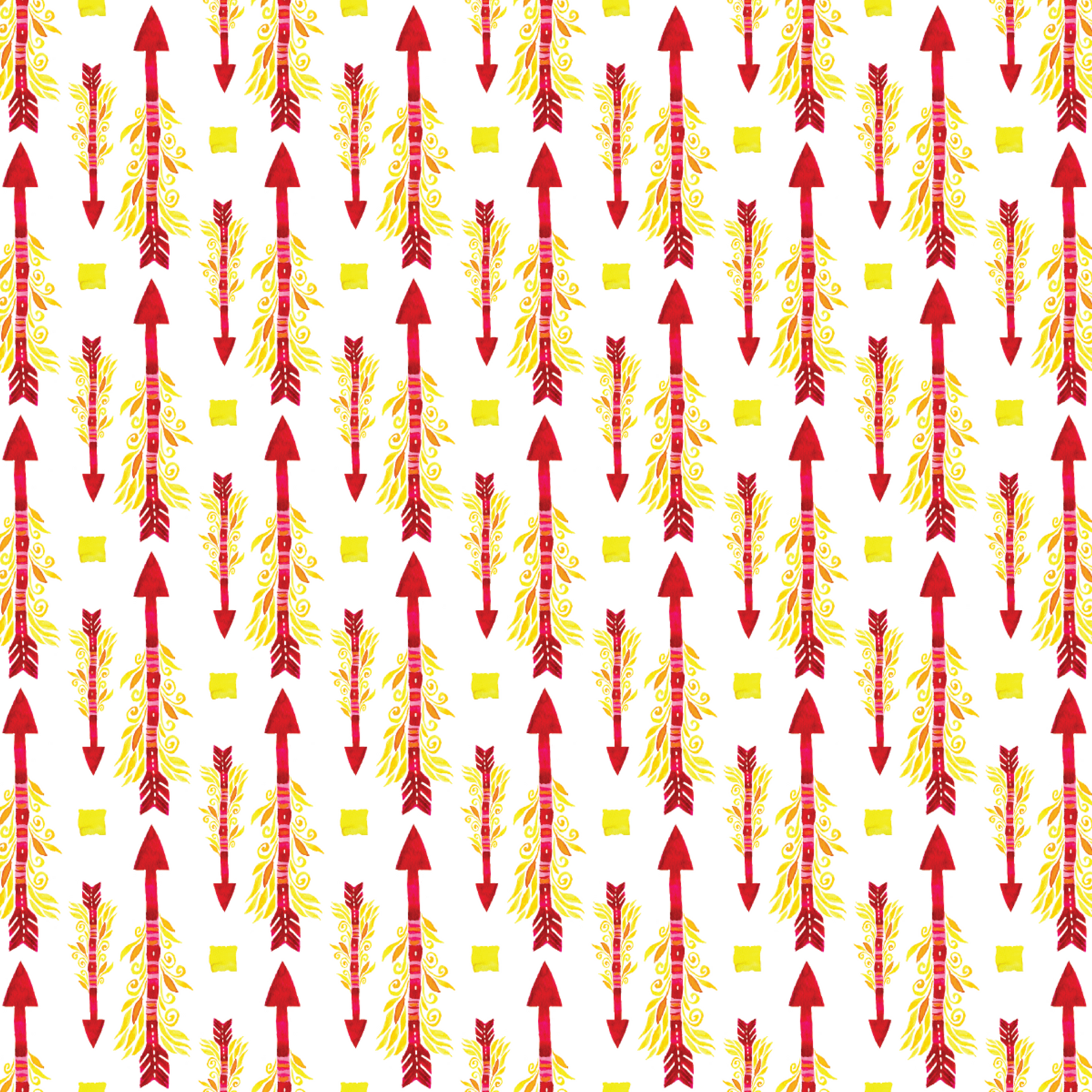 P1412 | Flaming Arrows Pattern Acrylic Sheets