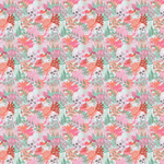 P0378 | Floral Skulls Pattern Acrylic Sheet
