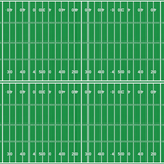 P1285 | Football Field Backer Pattern Acrylic Sheets