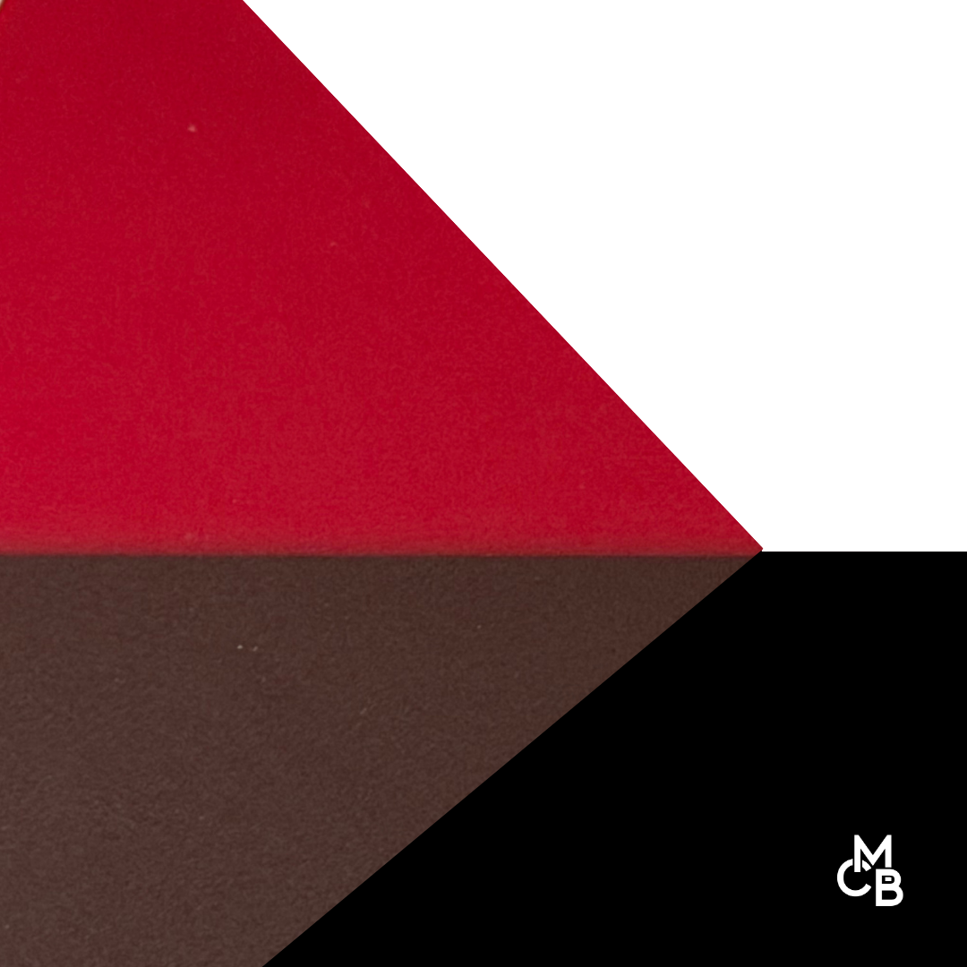 1/8" Frosted Burgundy Cast Acrylic Sheets Both Sides Matte