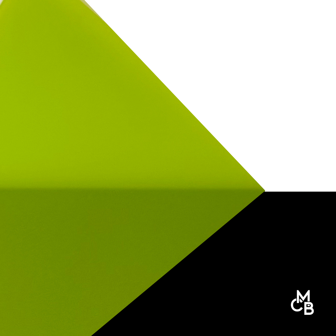 1/8" Frosted Lime Cast Acrylic Sheets Both Sides Matte