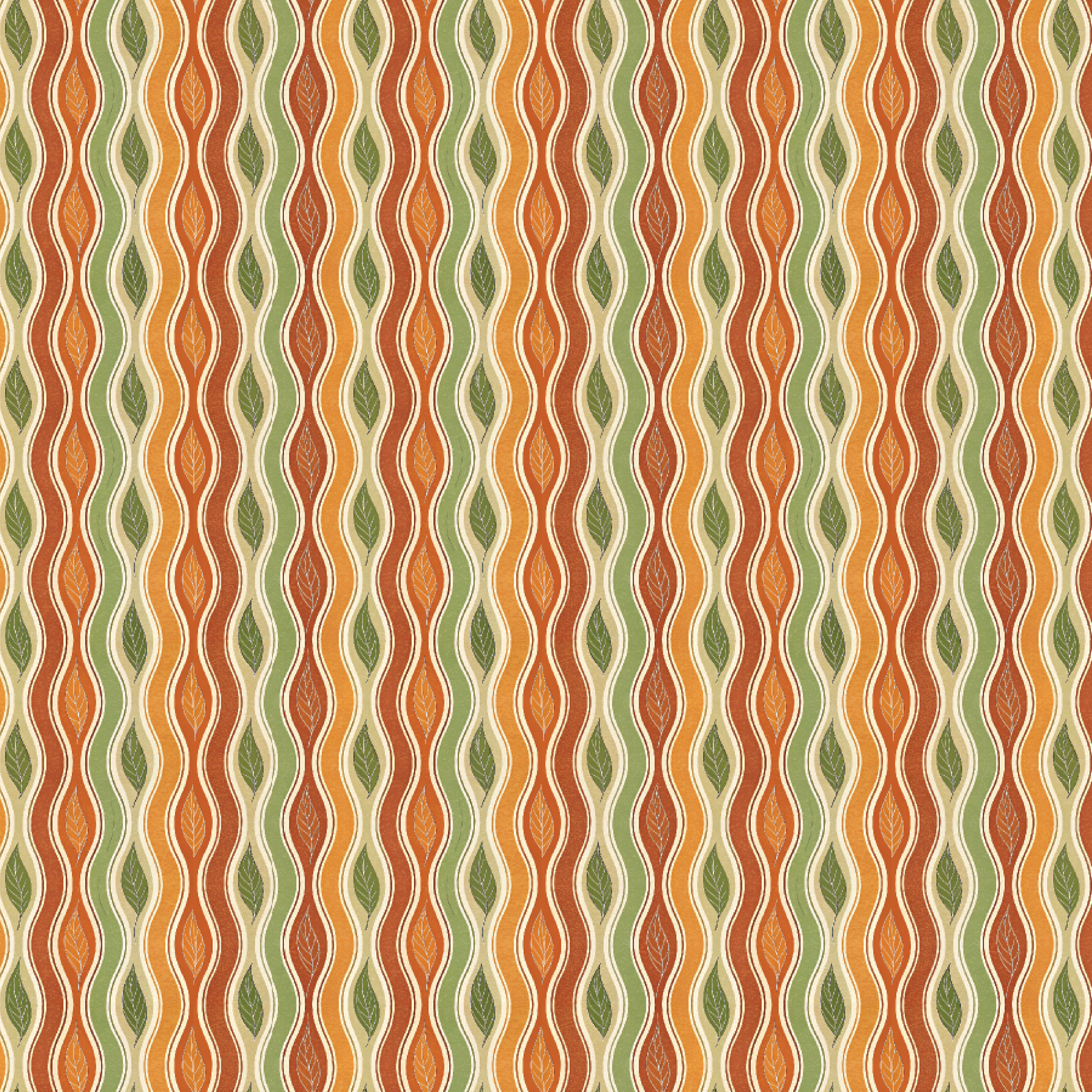 P1290 | Fun Fall Waves Pattern Acrylic Sheets