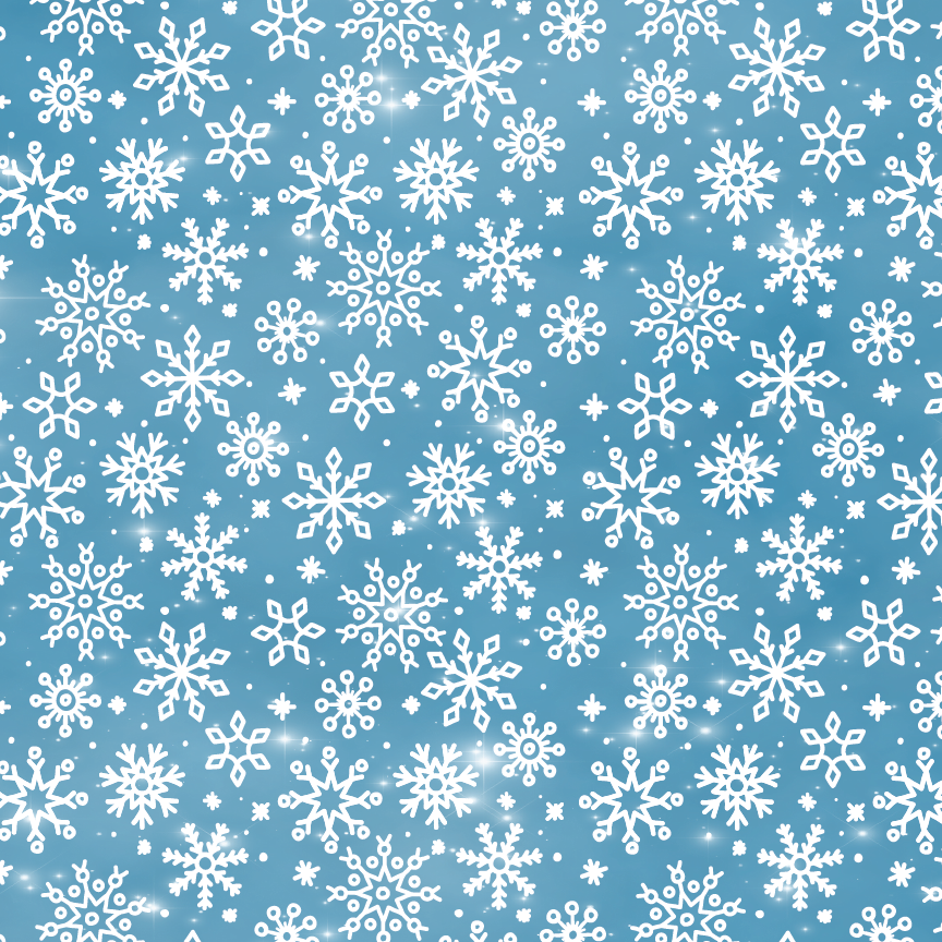 P0386 | Gentle Snowflakes Pattern Acrylic Sheet