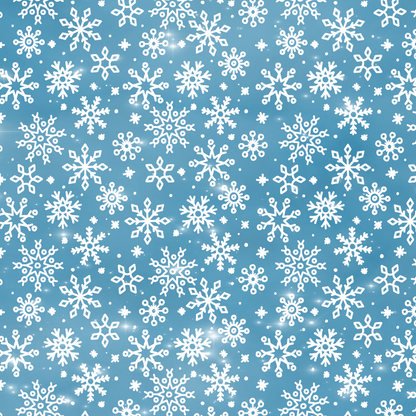P0386 | Gentle Snowflakes Pattern Acrylic Sheet