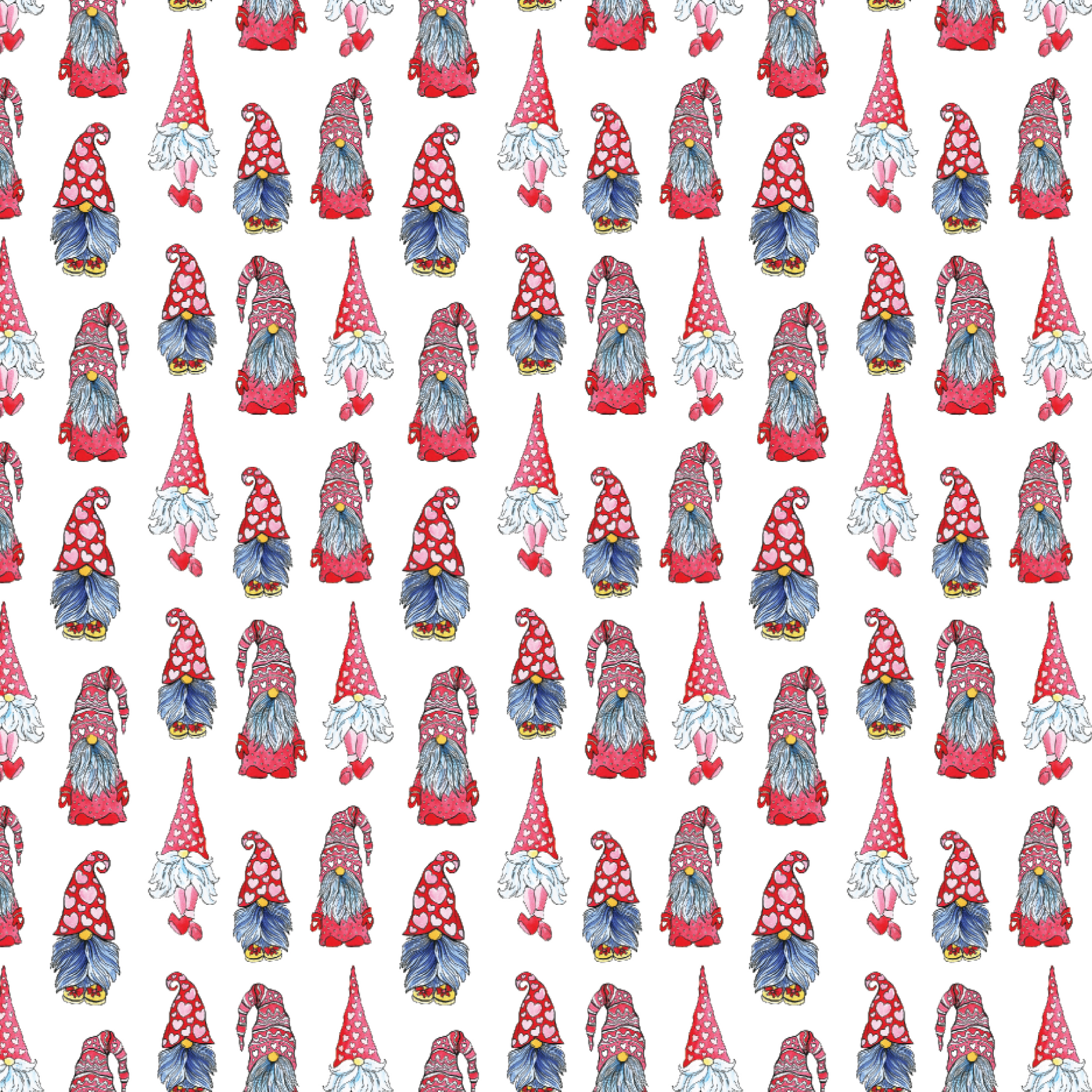 P1418 | Gnomie Friends Pattern Acrylic Sheets