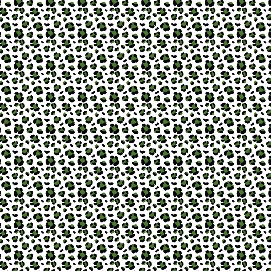 P0422 | Green Leopard Pattern Acrylic Sheet