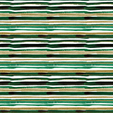 P0413 | Green & Gold Brushstroke Stripes Pattern Acrylic Sheet