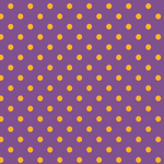 P1255 | Halloween Dots (Orange on Purple) Pattern Acrylic Sheets