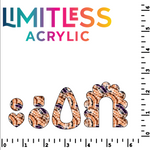 P1302 | Halloween Tie-Dye Pattern Acrylic Sheets