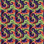 P1303 | Halloween Tie-Dye 2 Pattern Acrylic Sheets