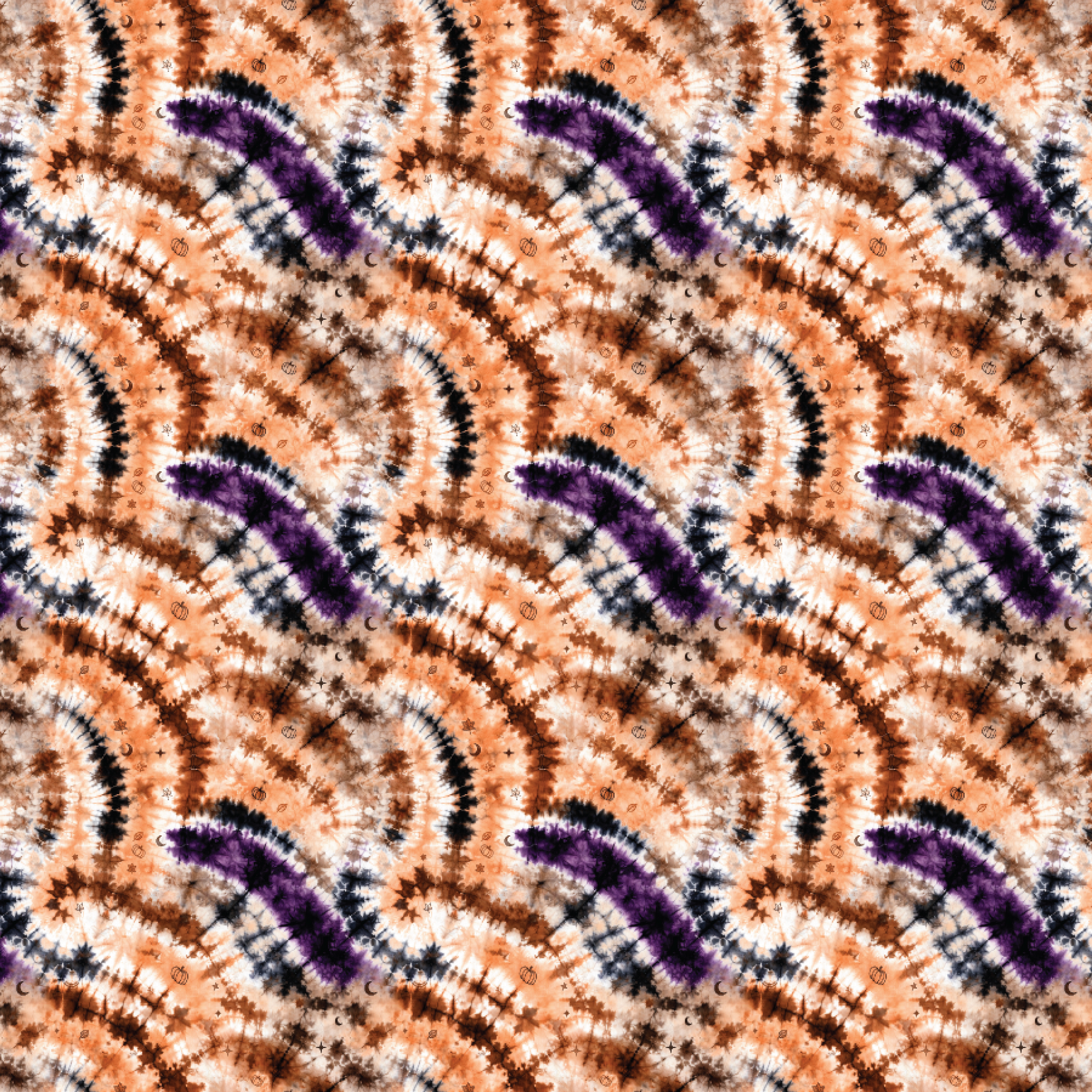 P1302 | Halloween Tie-Dye Pattern Acrylic Sheets