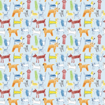 P1423 | Hand Drawn Dogs Pattern Acrylic Sheets