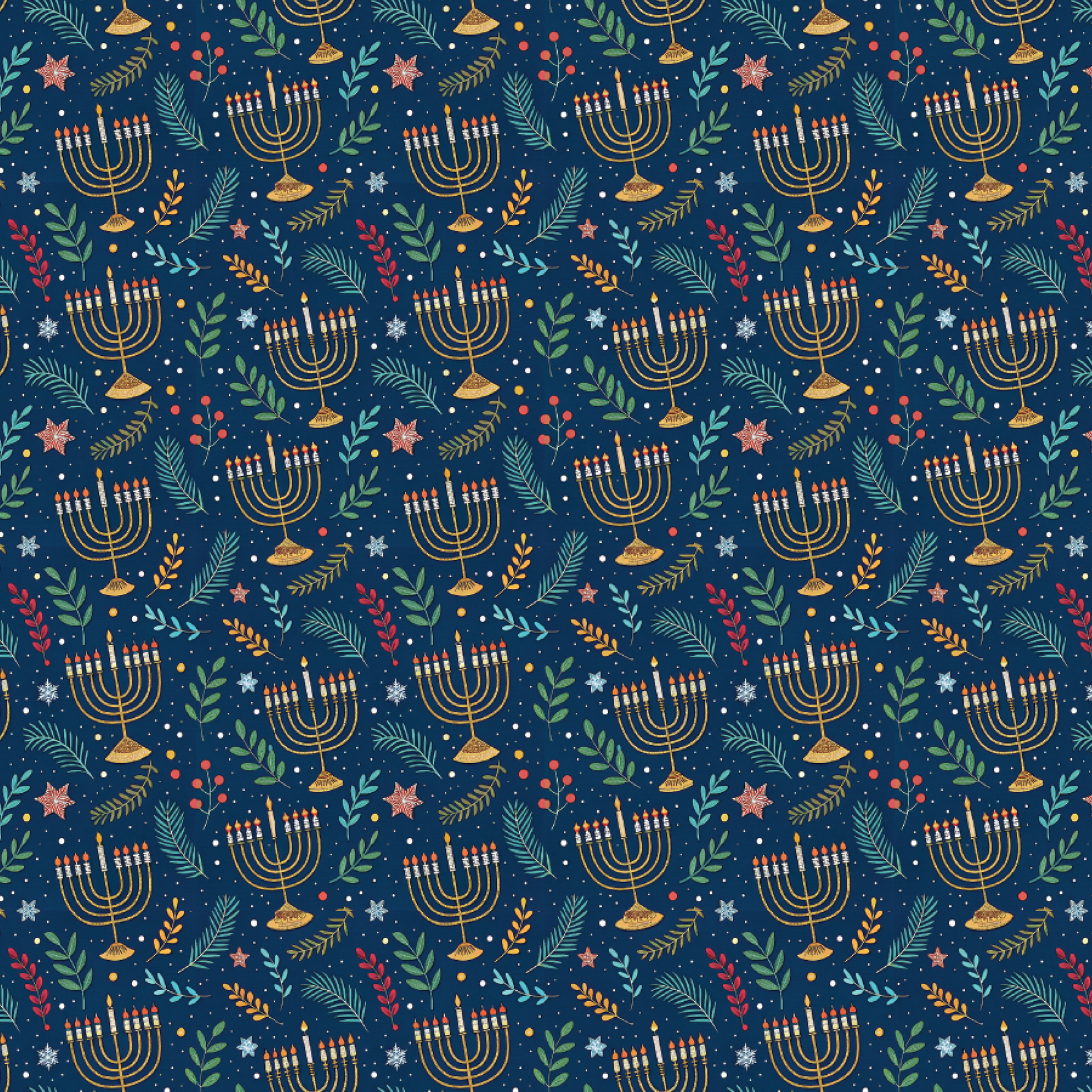 P1376 | Hanukkah Holiday 3 Pattern Acrylic Sheets