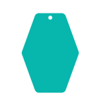 ORNAMENT SHAPES | ACRYLIC BLANKS | CUT TO SIZE ACRYLIC | 3.5" 15 PACK
