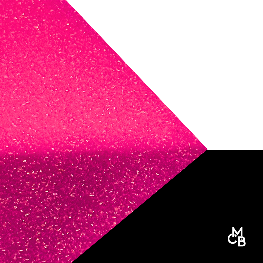 Hot Pink LusterPop Glitter Acrylic Sheets - CMB Glitter Acrylic Sheets