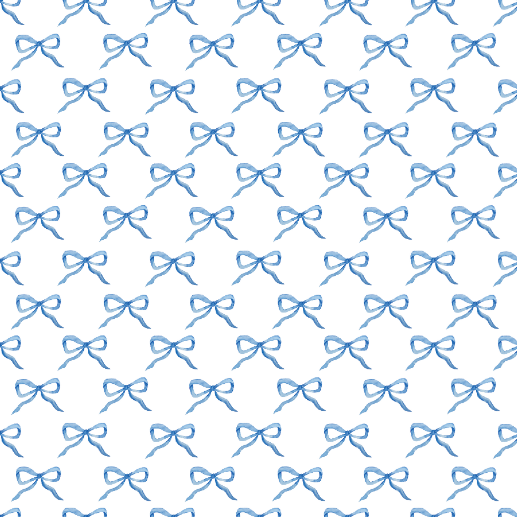 P1428 | Itty Bitty Blue Bows Pattern Acrylic Sheets