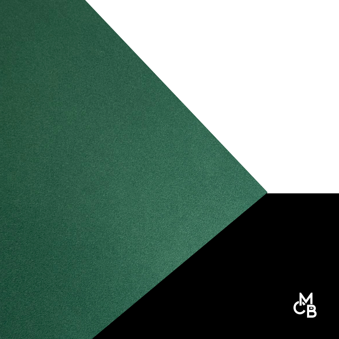 Laser Craft Velour Felt Suede - Green - Laserable Fabric