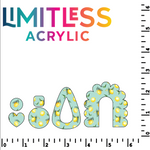 P1433 | Mint Lemon Pattern Acrylic Sheets