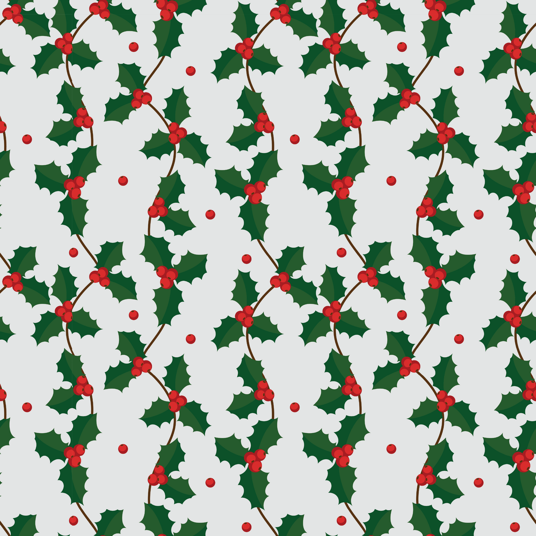 P1434 | Mistletoe Chains Pattern Acrylic Sheets