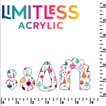 P1435 | Neon Christmas Ornaments Pattern Acrylic Sheets