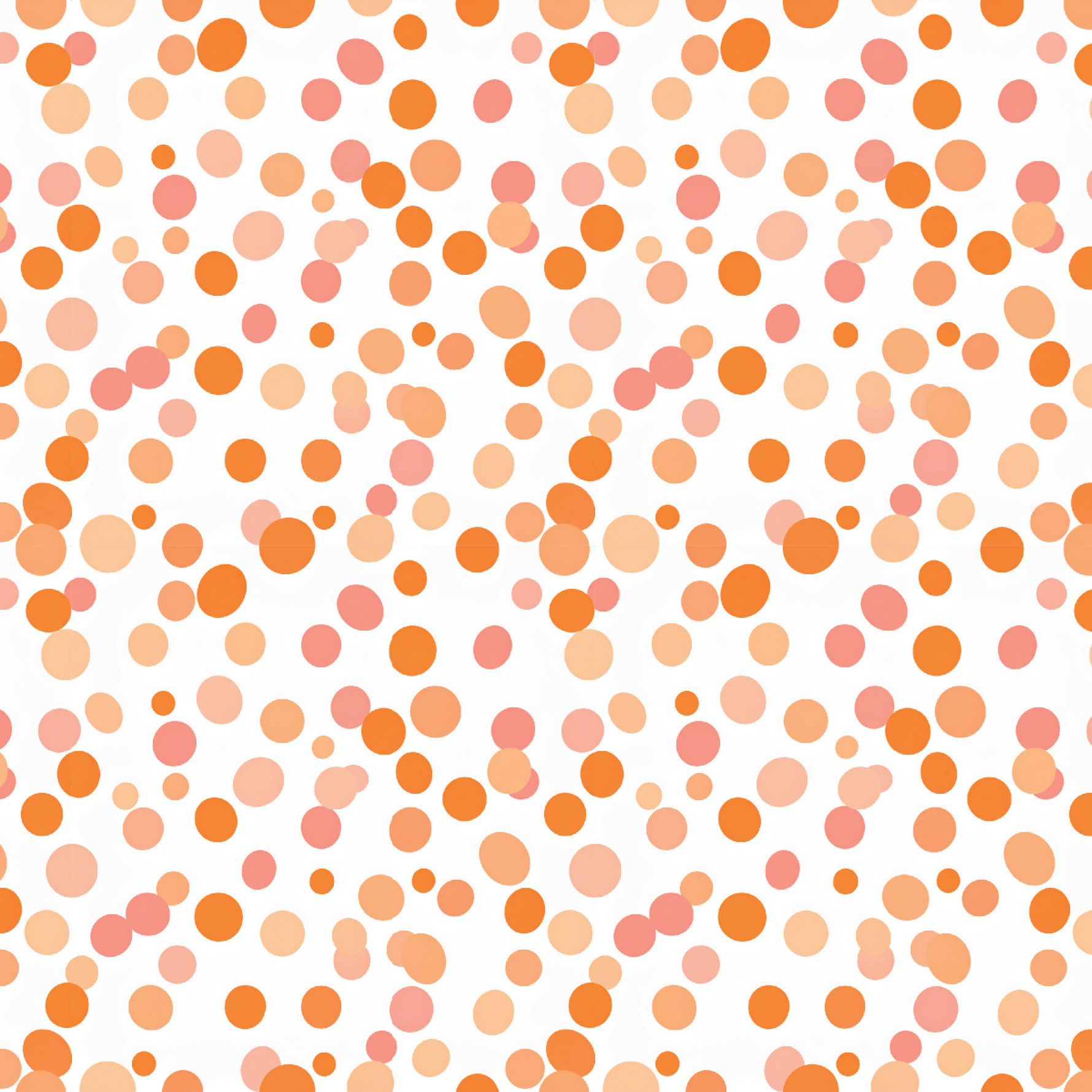 P1259 | Orange & Pink Smudge Dots Pattern Acrylic Sheets