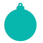 ORNAMENT SHAPES | ACRYLIC BLANKS | CUT TO SIZE ACRYLIC | 3.5" 15 PACK