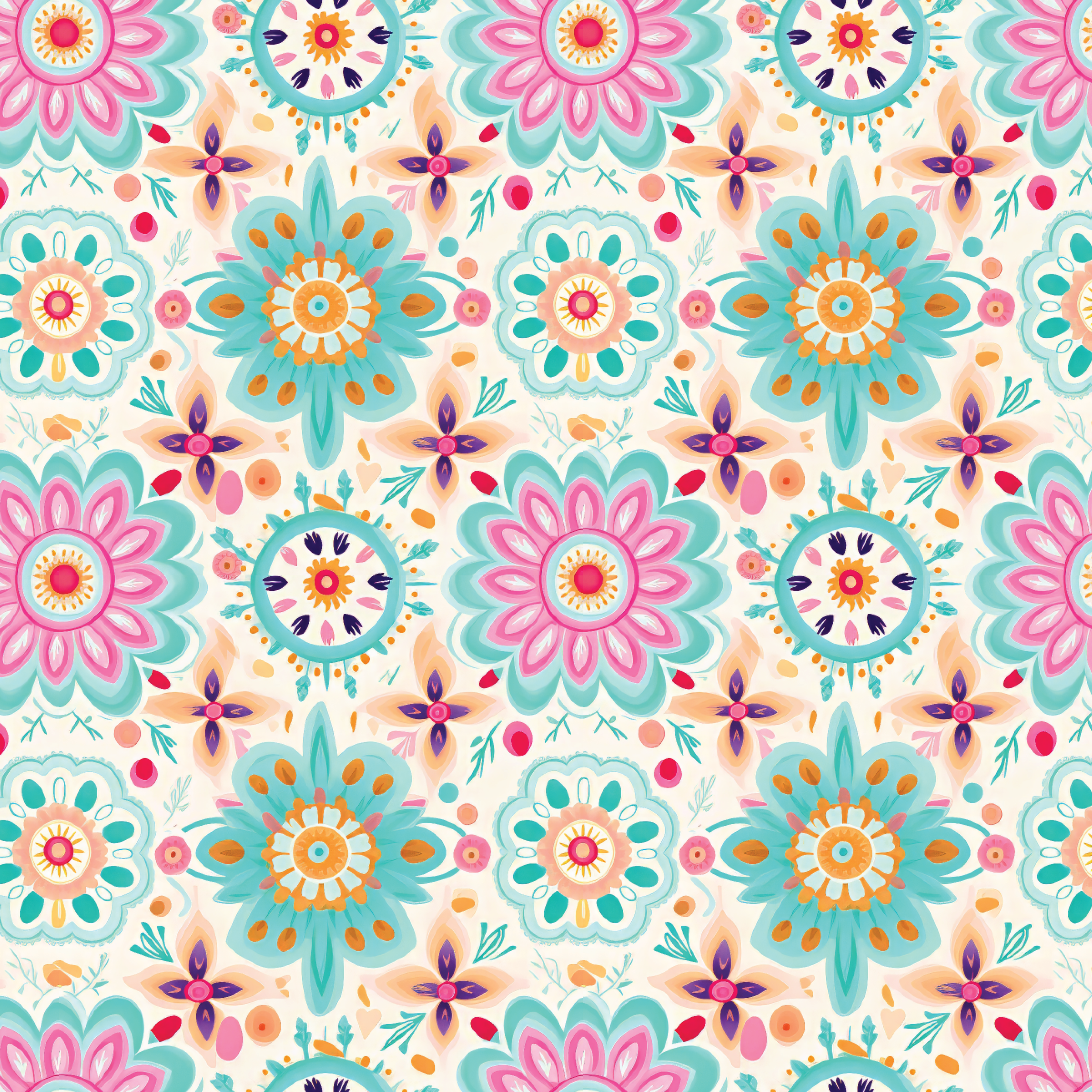 P1442 | Pastel Boho 3 Pattern Acrylic Sheets