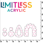 P1444 | Pastel Pink Honeycomb Pattern Acrylic Sheets