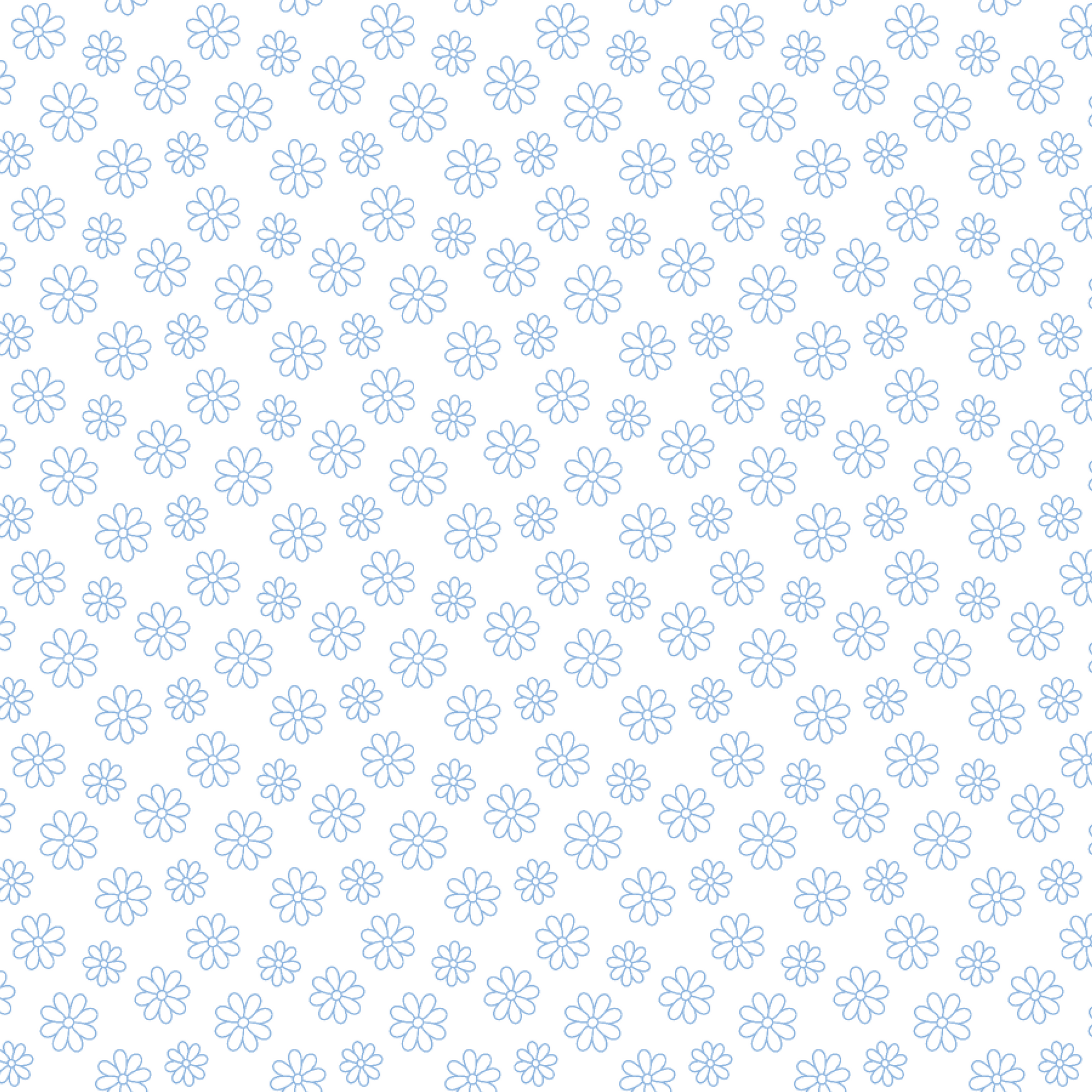 P1448 | Periwinkle Daisies Pattern Acrylic Sheets