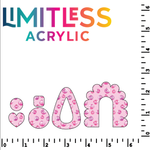 P1451 | Pink Disco Pattern Acrylic Sheets