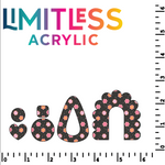 P1307 | Pink Orange Flower Pattern Acrylic Sheets