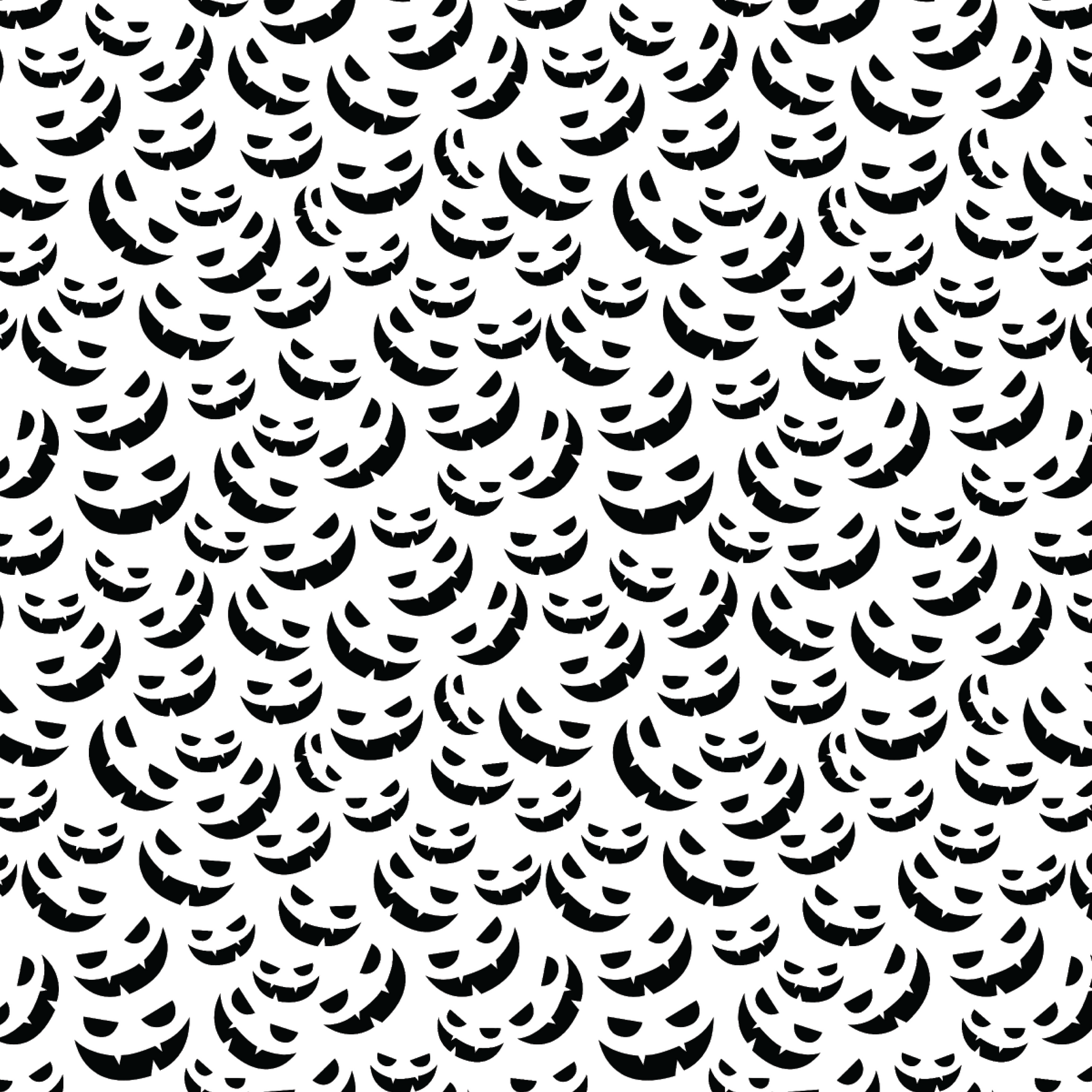 P1456 | Pumpkin Faces Pattern Acrylic Sheets