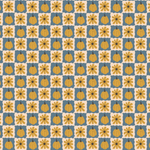 P1311 | Pumpkin Floral Plaid Pattern Acrylic Sheets