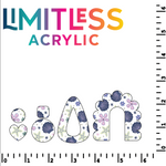 P1459 | Purple Seashells 01 Pattern Acrylic Sheets