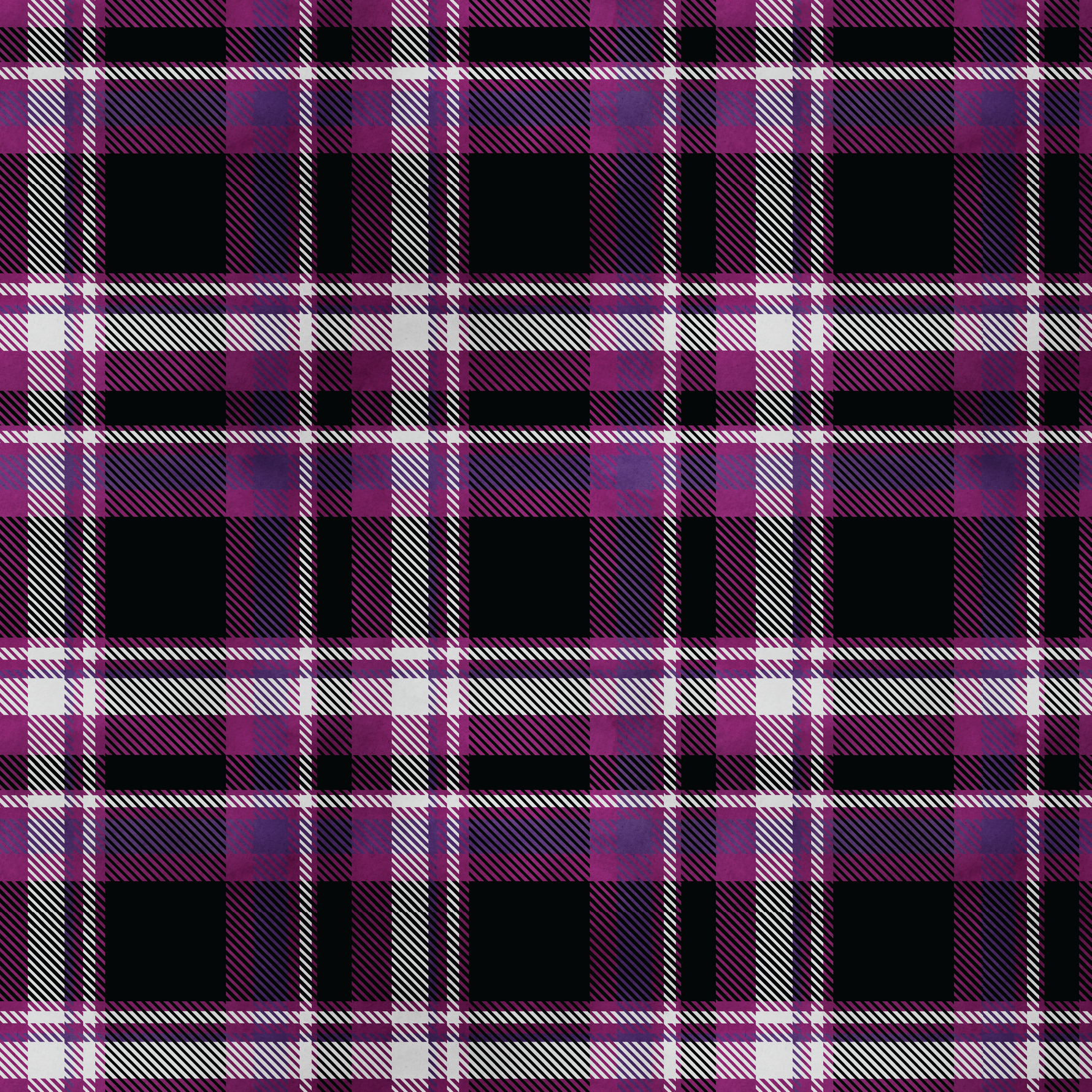 P1457 | Purple & Black Flannel Pattern Acrylic Sheets