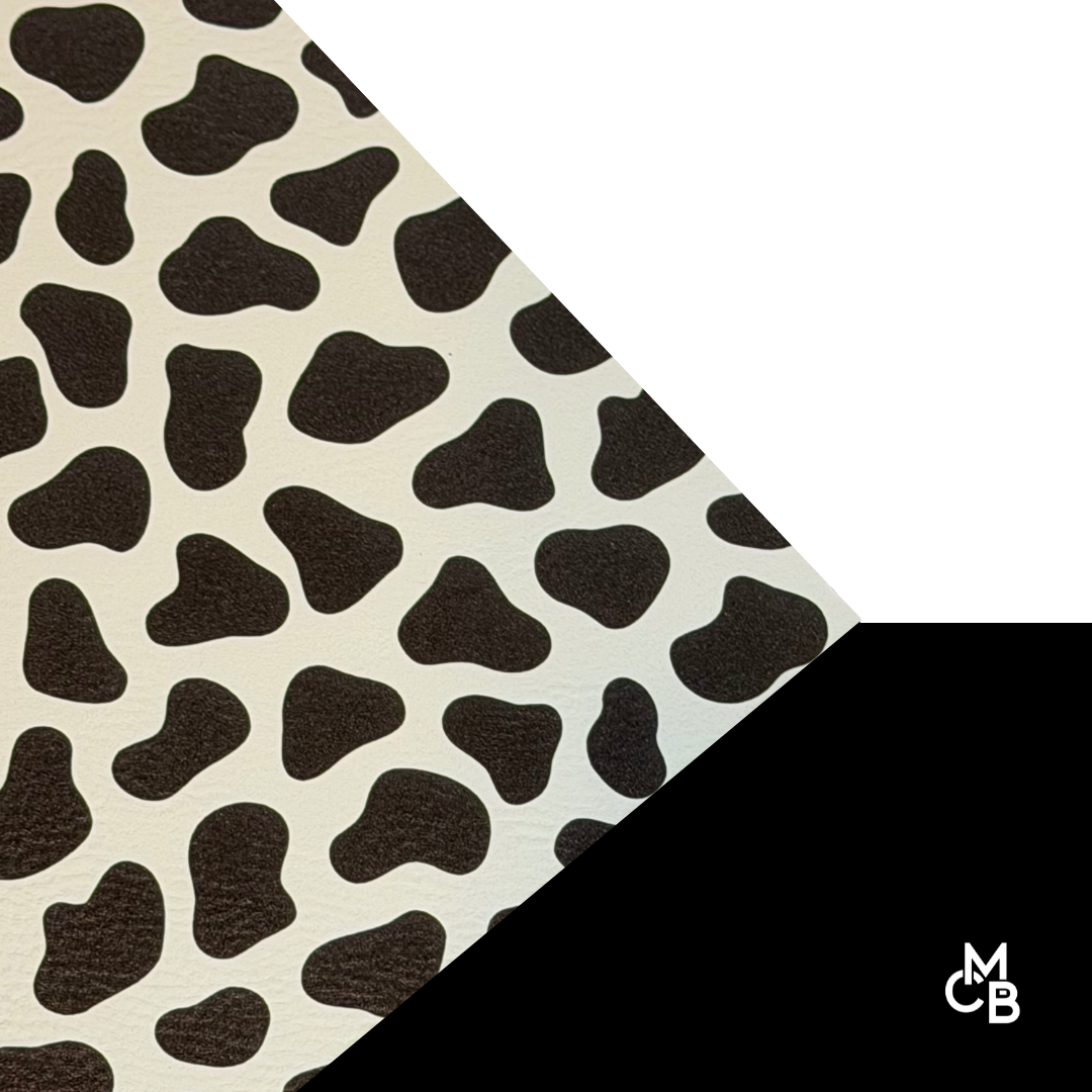 Pattern Leatherette | Cow Print | P0269