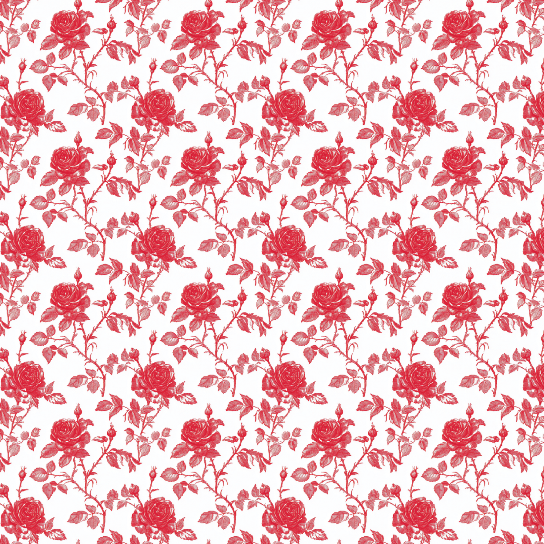 P1467 | Red Rose Pattern Acrylic Sheets
