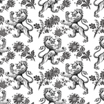 P1469 | Regal Fighting Lions Pattern Acrylic Sheets
