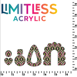 P1314 | Retro & Groovy 3 Pattern Acrylic Sheets