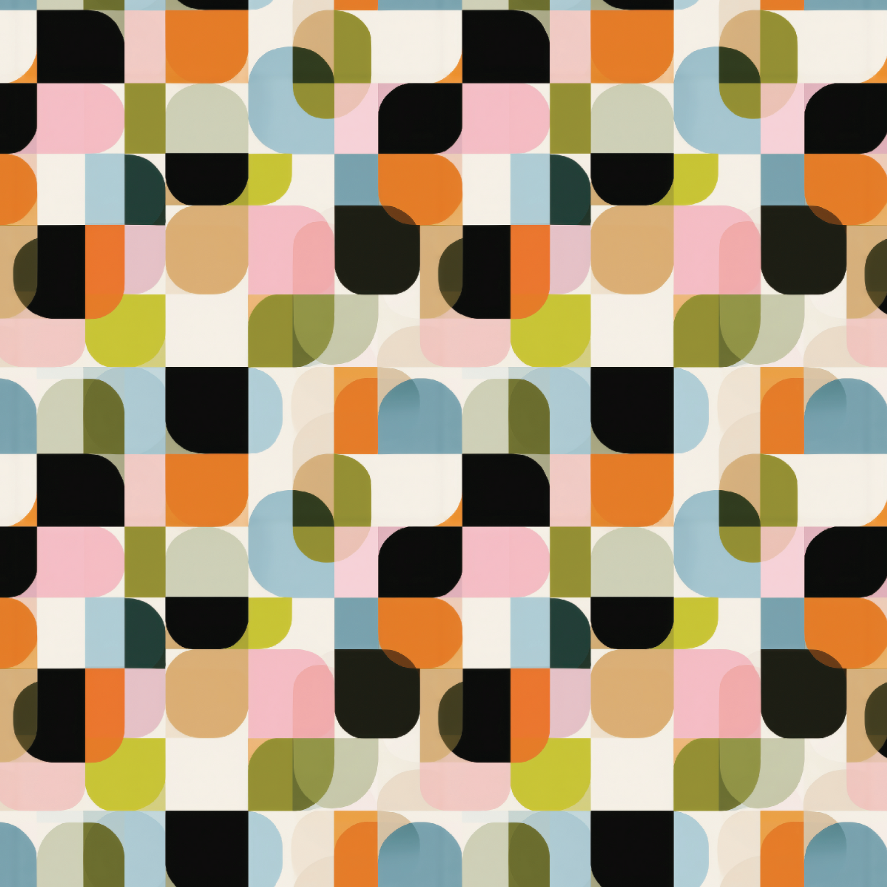 P1312 | Retro & Groovy Pattern Acrylic Sheets