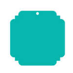 ORNAMENT SHAPES | ACRYLIC BLANKS | CUT TO SIZE ACRYLIC | 3.5" 15 PACK