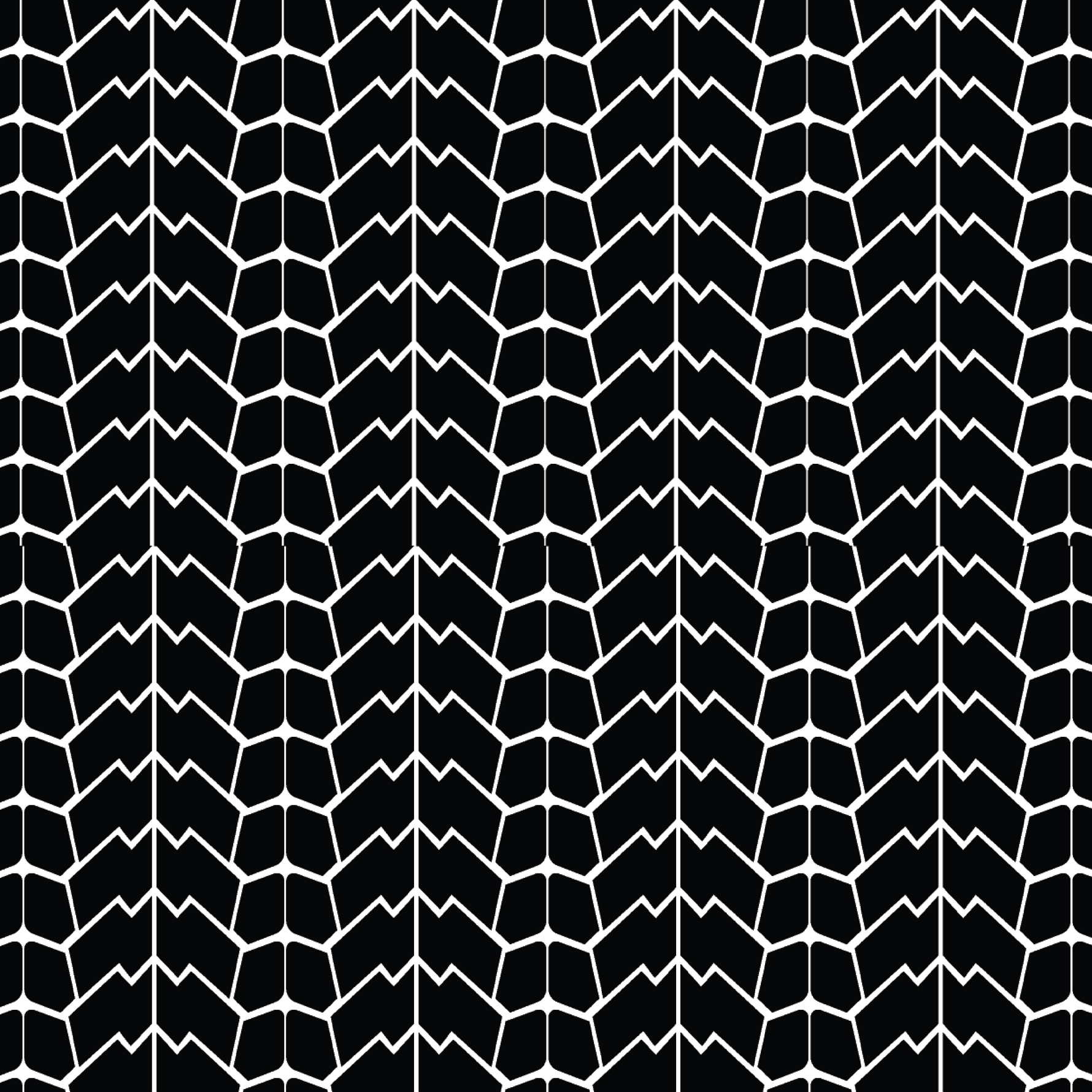 P1481 | Tire Tread 3 Pattern Acrylic Sheets