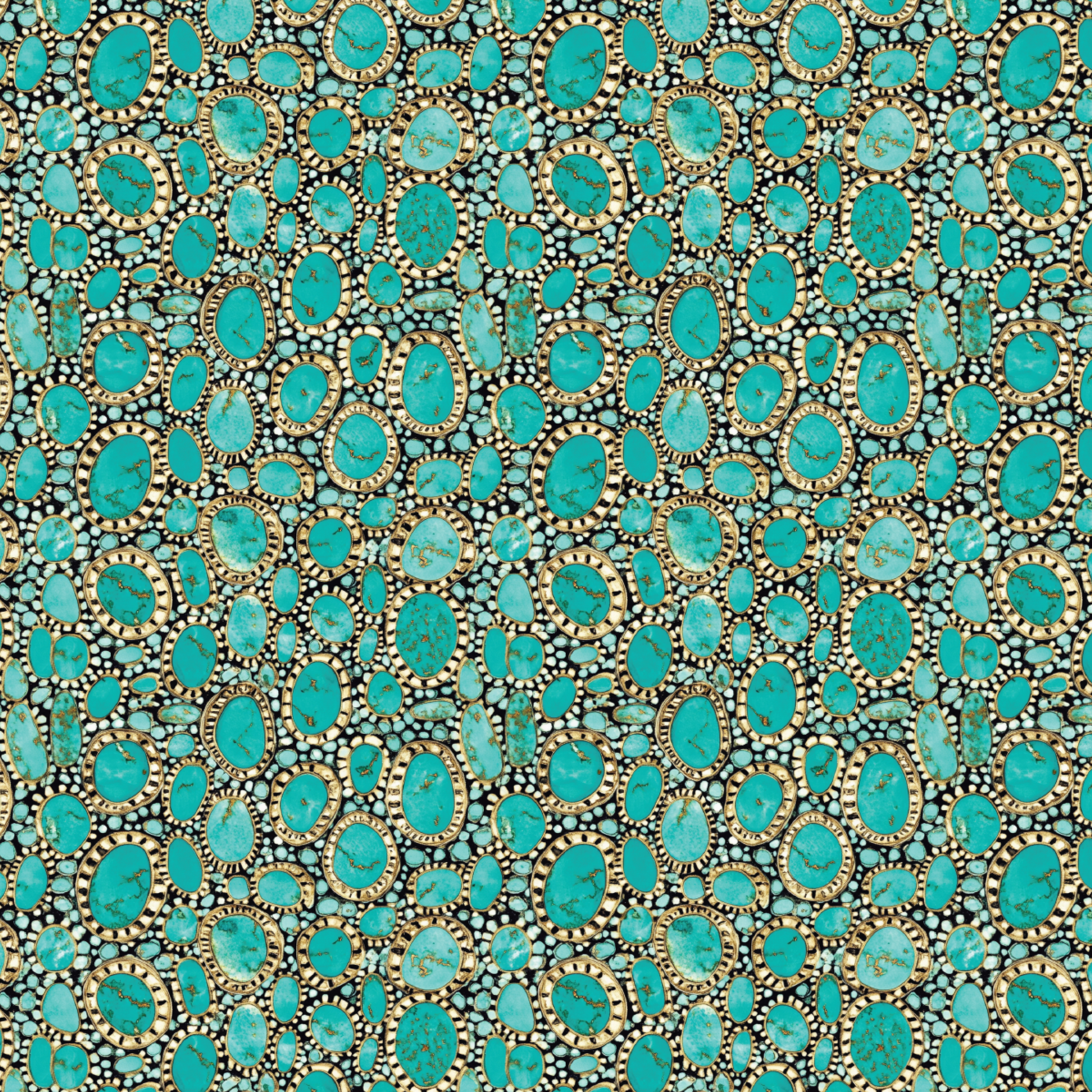 P1483 | Turquoise Rocks Pattern Acrylic Sheets