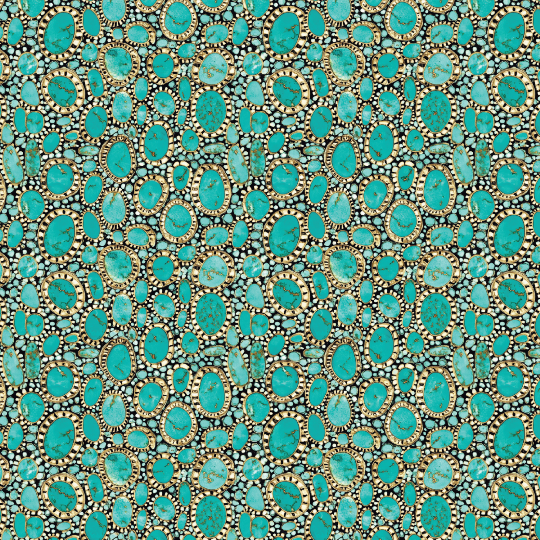 P1483 | Turquoise Rocks Pattern Acrylic Sheets