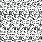 P1485 | Valentines Day Clipart Pattern Acrylic Sheets