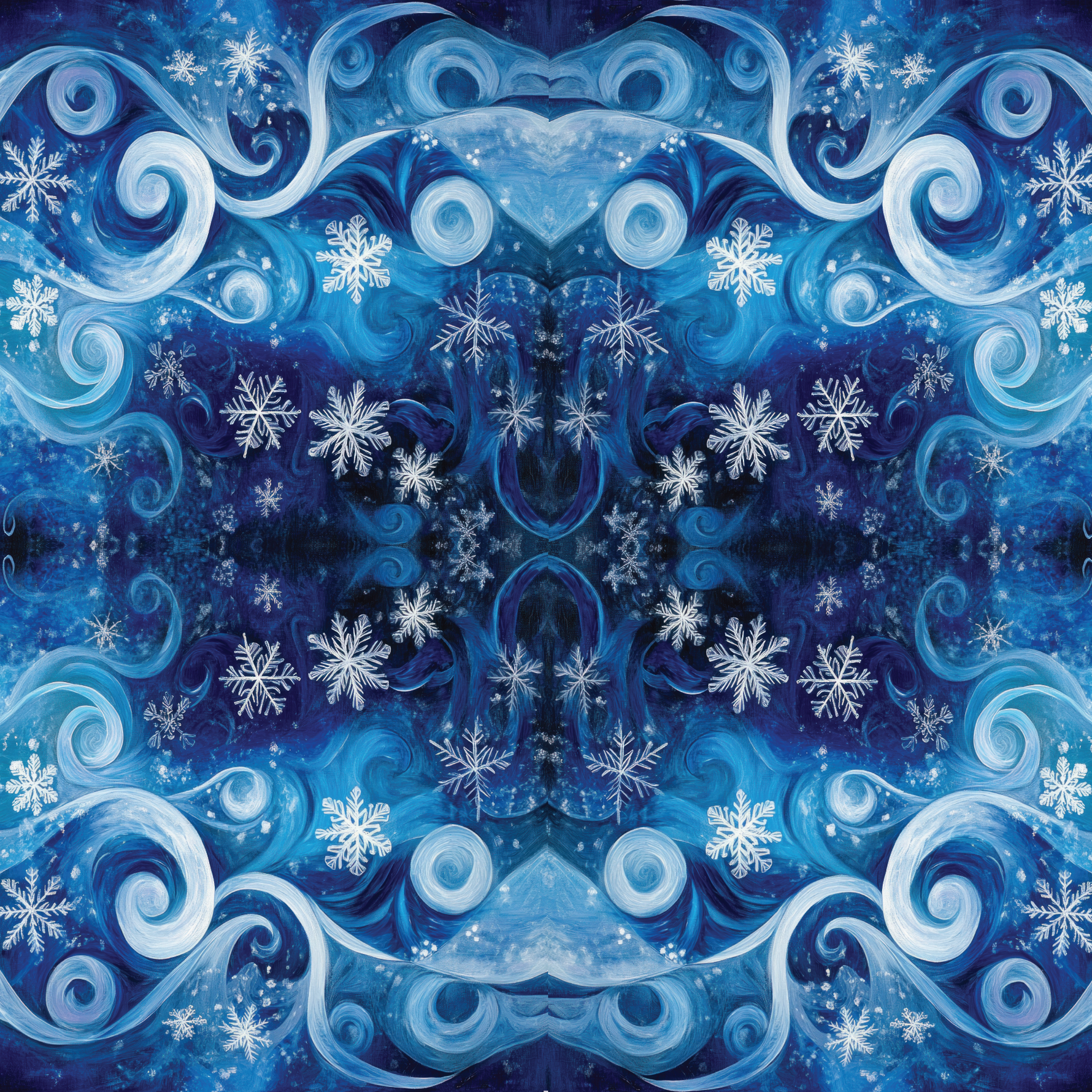 P1404 | Winter Wonderland Pattern Acrylic Sheets