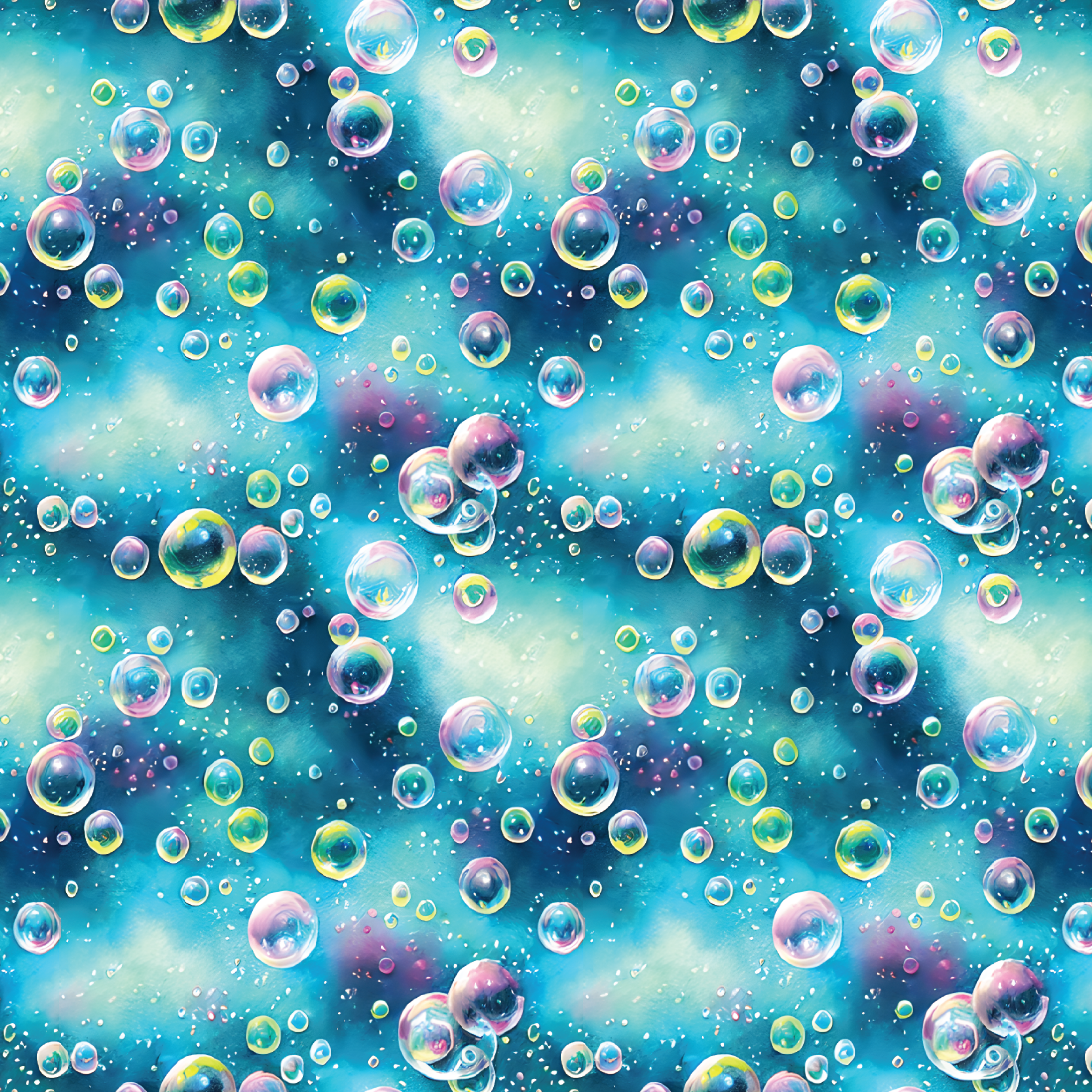 P1487 | Watercolor Bubbles Pattern Acrylic Sheets