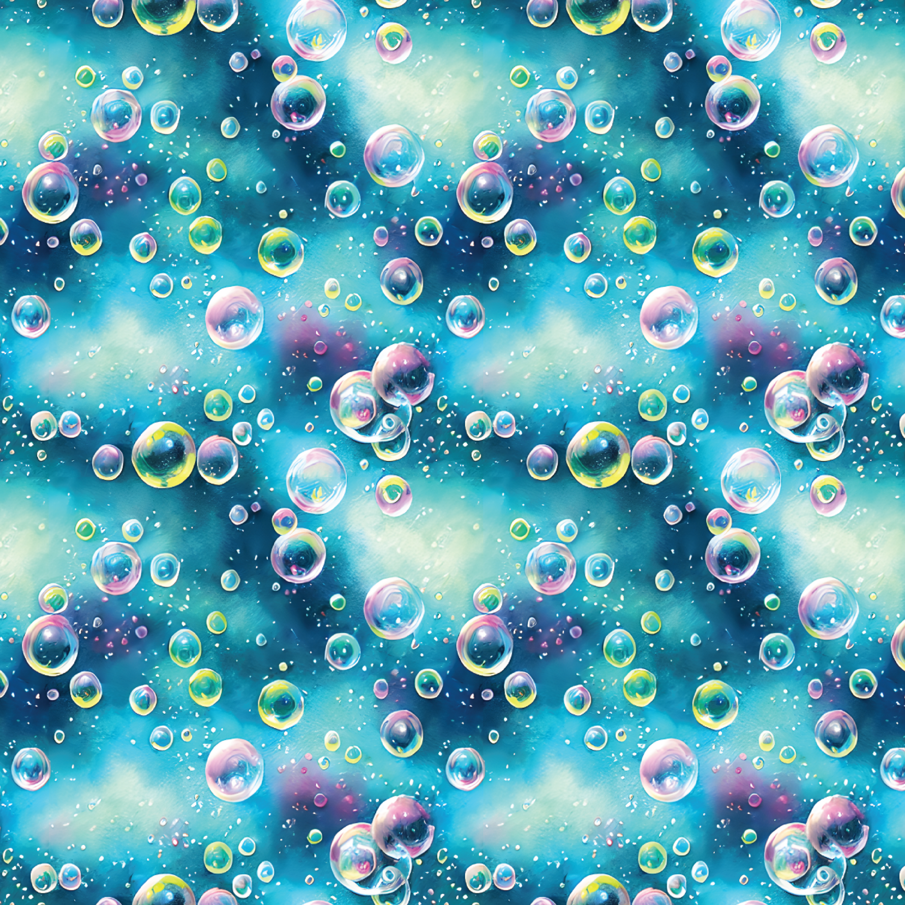P1487 | Watercolor Bubbles Pattern Acrylic Sheets