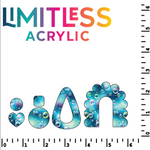 P1487 | Watercolor Bubbles Pattern Acrylic Sheets